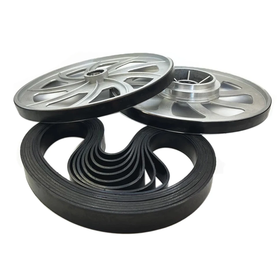 2 Gomme Per Ruota Di Sega A Nastro 8 Pollici – Larghezza 12.7mm, Spessore 3mm, Per Lame 1400-1425mm (Draper, Einhell, Scheppach HBS20…)