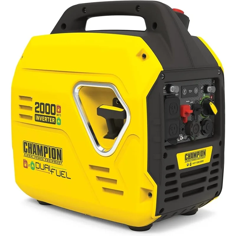 

Champion Power Equipment 100900 2000-Watt Dual Fuel Inverter Generator, Ultralight