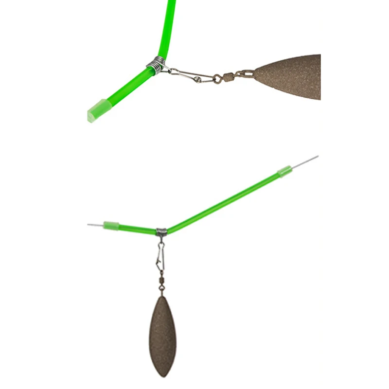 Rybaření anti změť booms trubice moře rybaření anti změť přípoj rozlet s patentky trubice sald konektor ryba tackle(green metal)