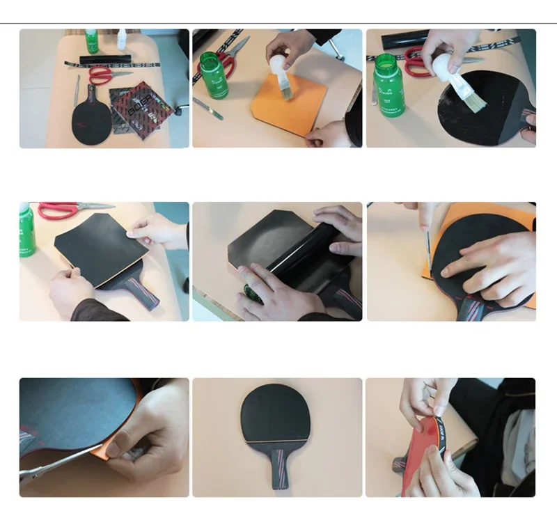 Description Picture 4 of itemOriginal YINHE Table Tennis Rubber Sheet Long Pimples OX Defensive Counterattack Particle Cut Loop Pong Pong Rubber 0.7mm