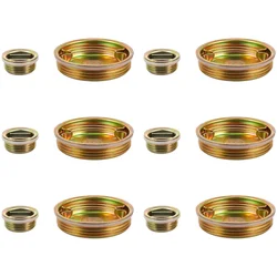 12pcs Oil Drum Lid Drum Bung Plug Barrel Seal Cover 200l Iron Water Barrel Cap