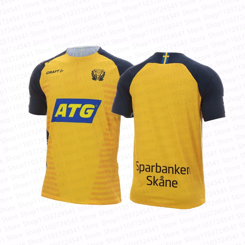 2024 Swedish Handball Jersey Tshirt Swedish Handball Fan Jersey Men's/Boys Summer Short Sleeve Handball Sports Jersey T shirt 2