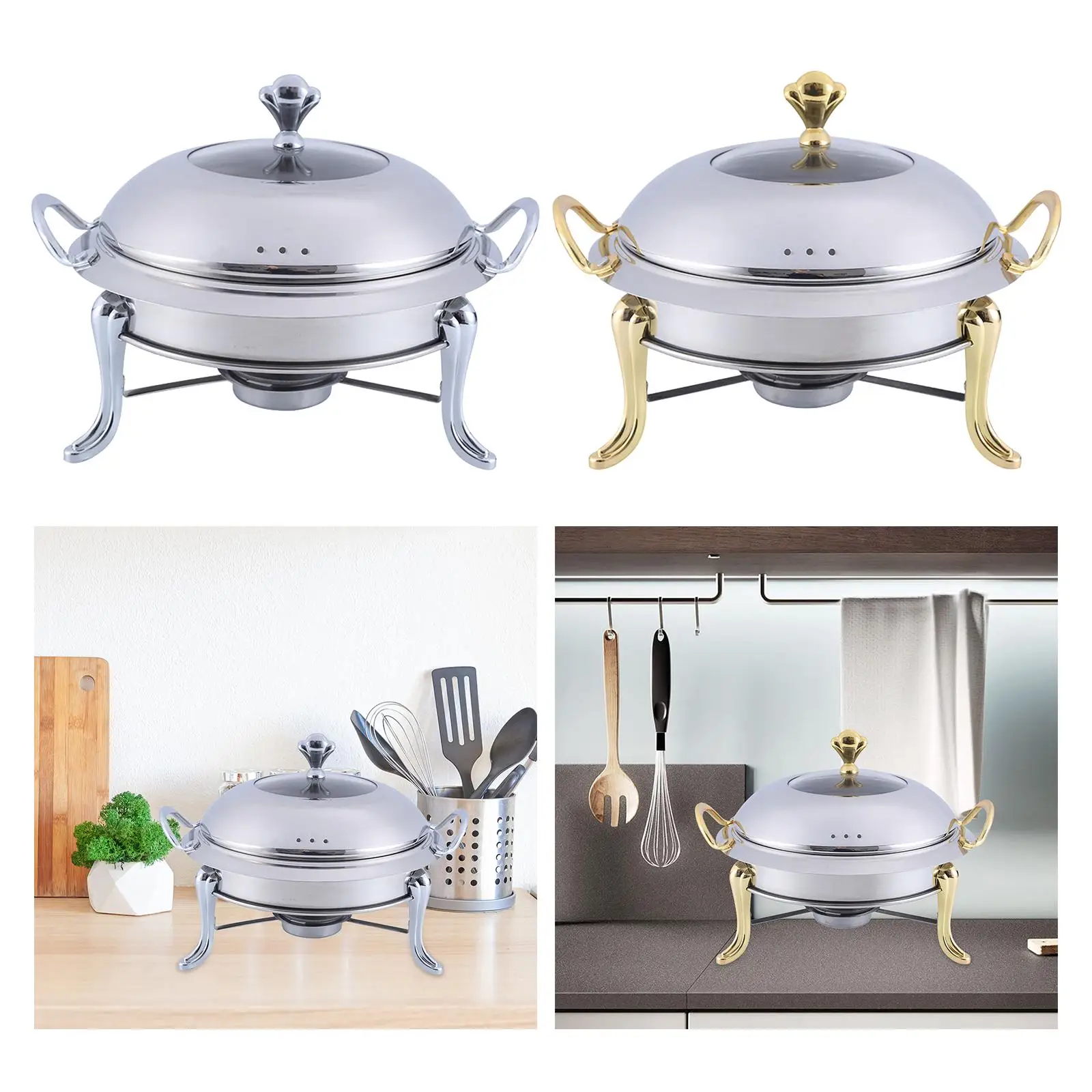 Catering Warmer Set with Lids Removable 2