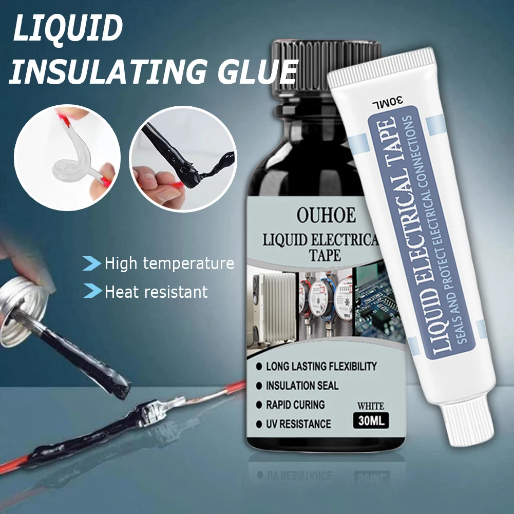 30/50ml Insulation Electrical Sealant Liquid Tape Paste Waterproof Anti