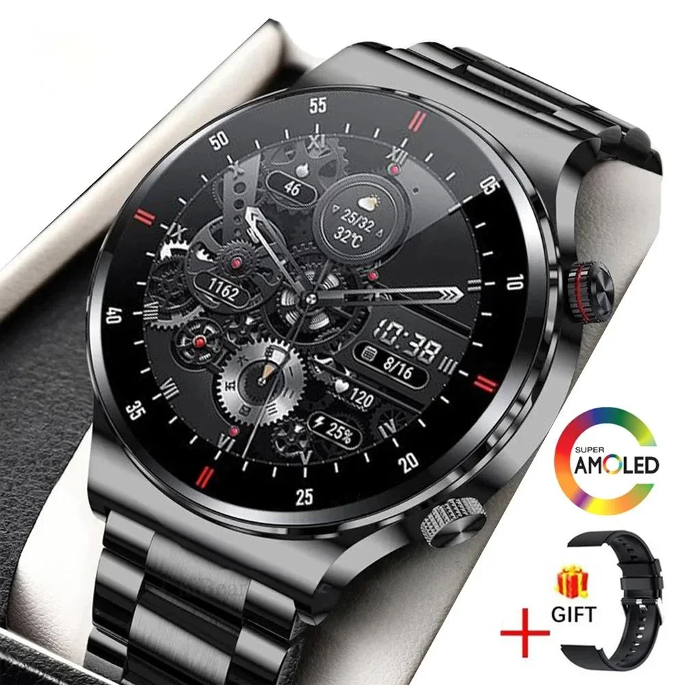 

2024 NEW ECG+PPG Business Smart Watch Men Bluetooth Call Health Sleep Monitoring Multiple Sports Mode Waterproof Smartwatch