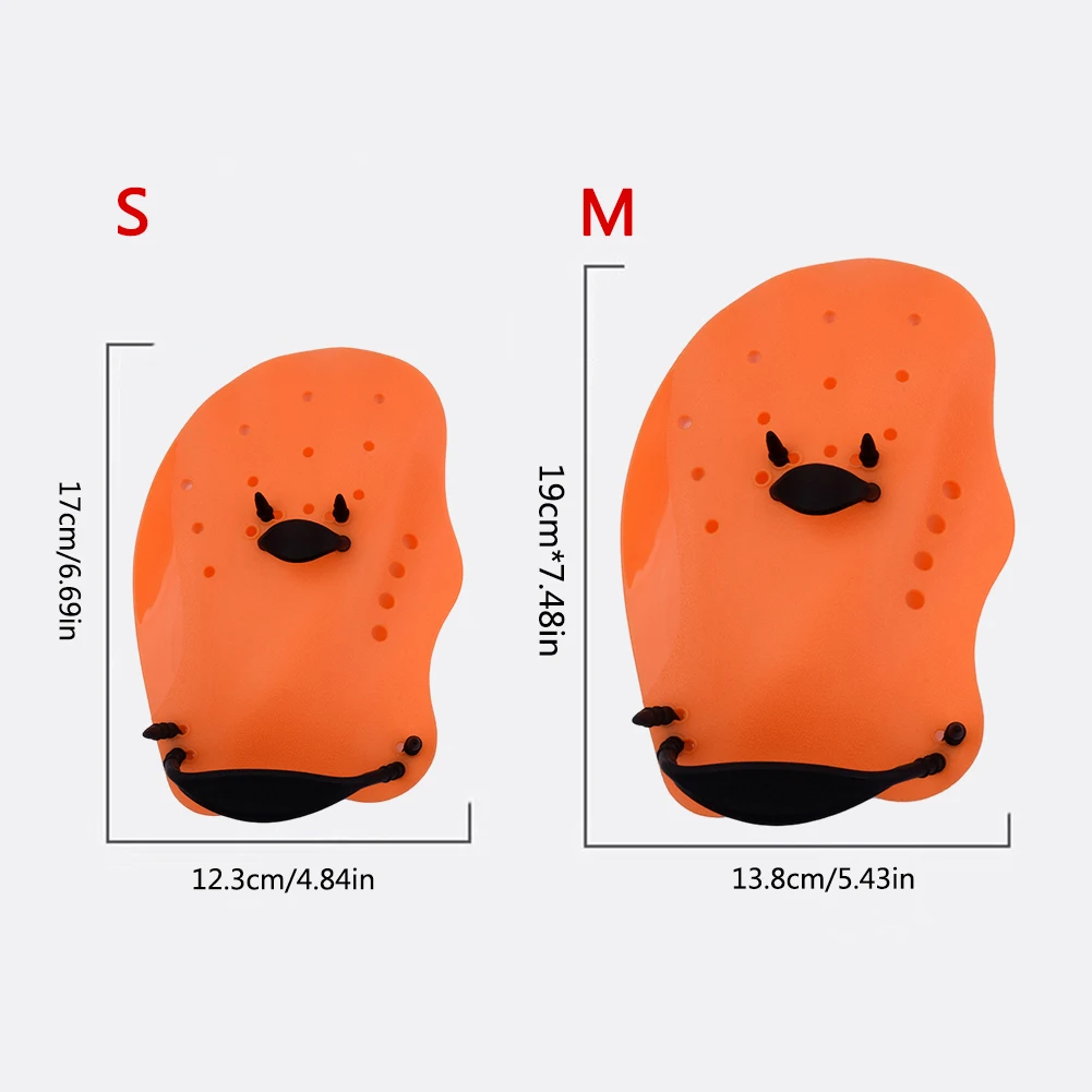 Swim Finger Webbed Paddle Elastic Webbed Swimming Gloves Waterproof Lightweight Reusable Portable Auxiliary Teaching Accessories 6