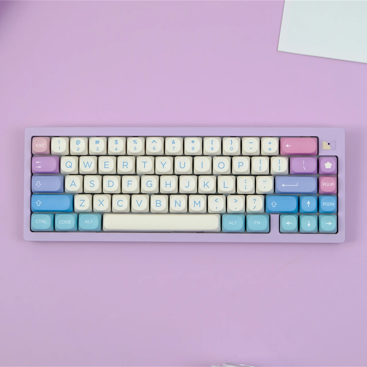 Pbt Fairy Keycaps para Teclado Mecânico Semelhante ao Perfil Xda Dye-sub Keycap Moa para Drunkdeer A75 Faça Você Mesmo Personalizado 125 Chaves - Imagem 4