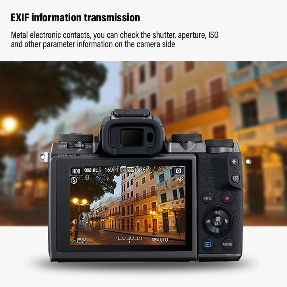 Viltrox EF-EOS M Lens Adapter Electronic Auto Focus for EOS EF EF-S Lens to EOS