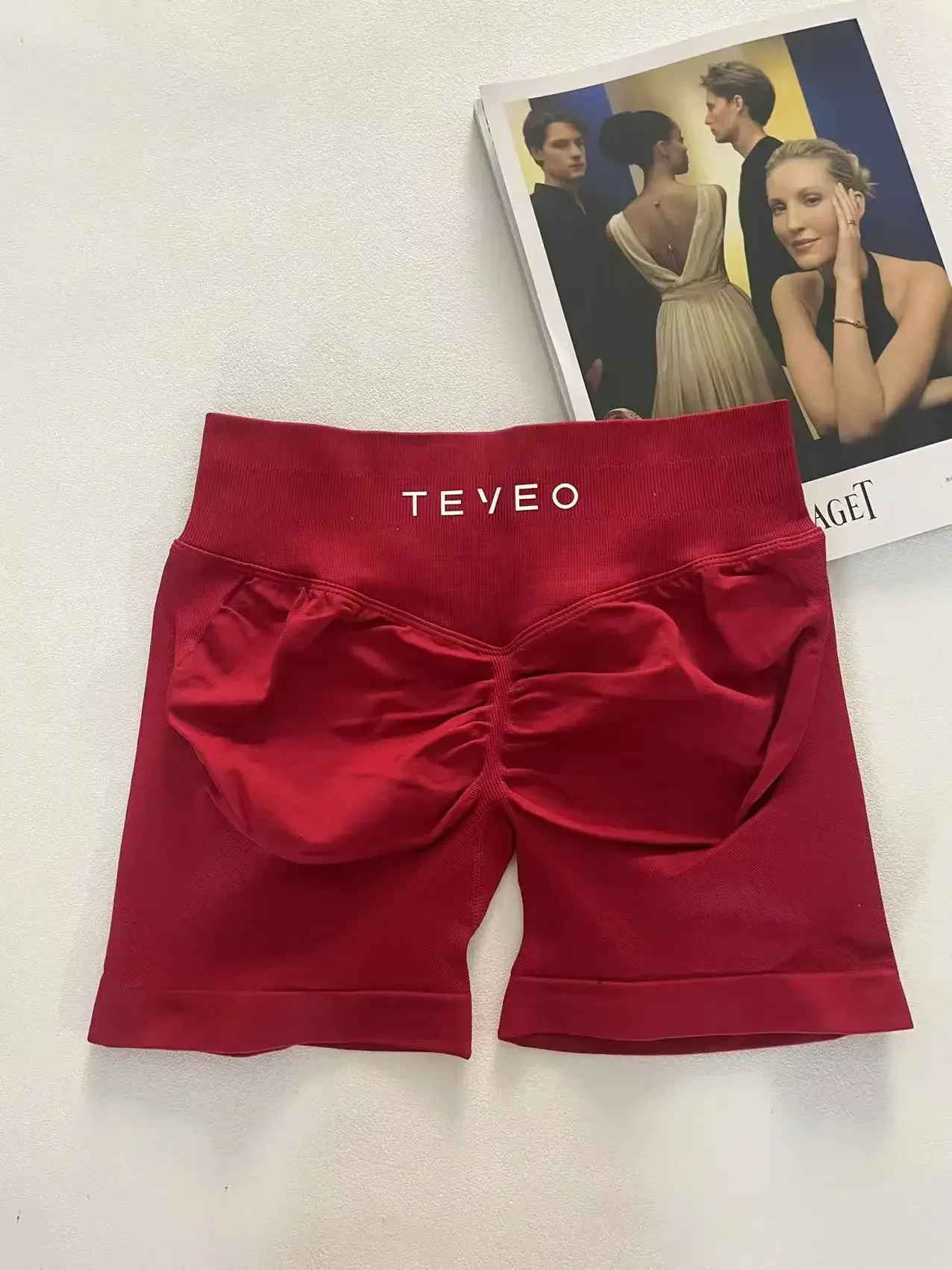 Teveo Women's Gym Butt Lifting Seamless Scrunch Butt Lifting Shorts Tummy Control Ruched Booty Yoga Short Sports Outdoors Sports Shorts Running Shorts Yoga Shorts Workout Shorts Seamless Shorts