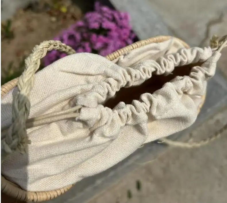 Summer Rattan Bag Fashion Women Round Straw Bags Female Handmade Woven Beach CrossBody Bag Ladies' Circle Bohemia Travel Bag