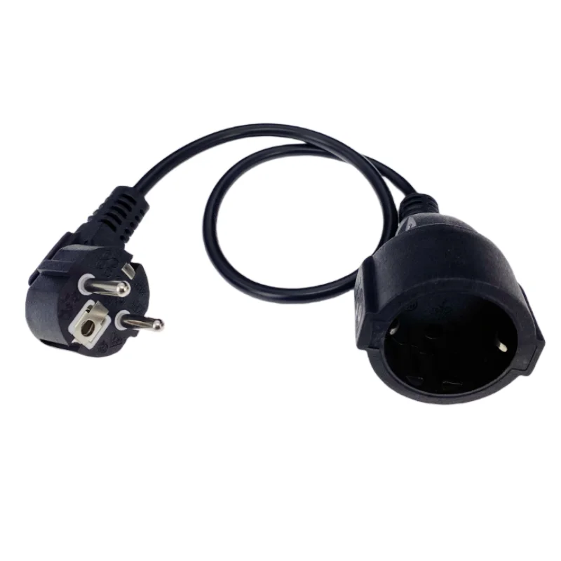 EU  ÷    ̺,  0.3M, IEC320, 16A, 250V, ϼ   ڵ, 0.75 簢