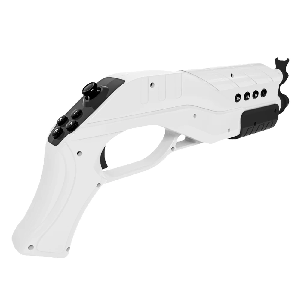 Hand Grip Motion Controller Game Gun Controller Bluetooth-compatible Shooter Hunting Games for Nintendo Switch for Splatoon