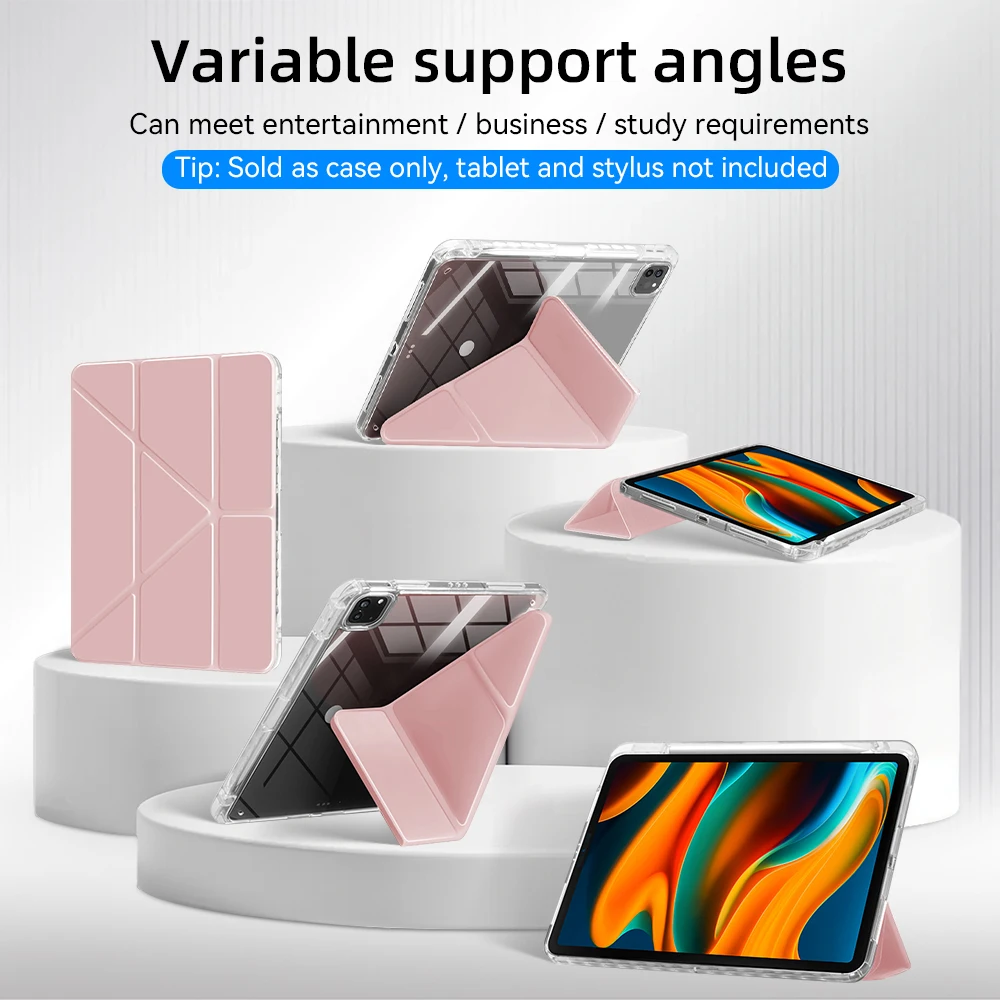 Sleek & Durable Clear Protective Tablet Case