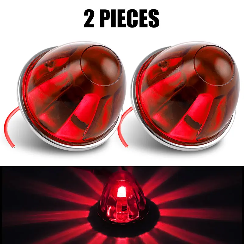 2pcs Red A Style