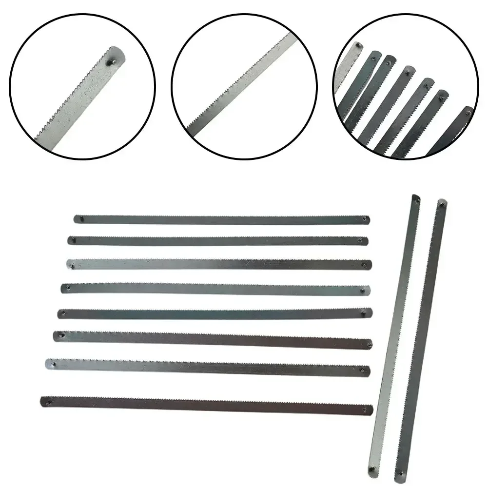 Mini Hacksaw Blade Multifunctional Carbon Steel Blade For Metal Plastic Cutting Manual Woodworking Hand Tool 10Pcs 6 Inch 24T hacksaw blade