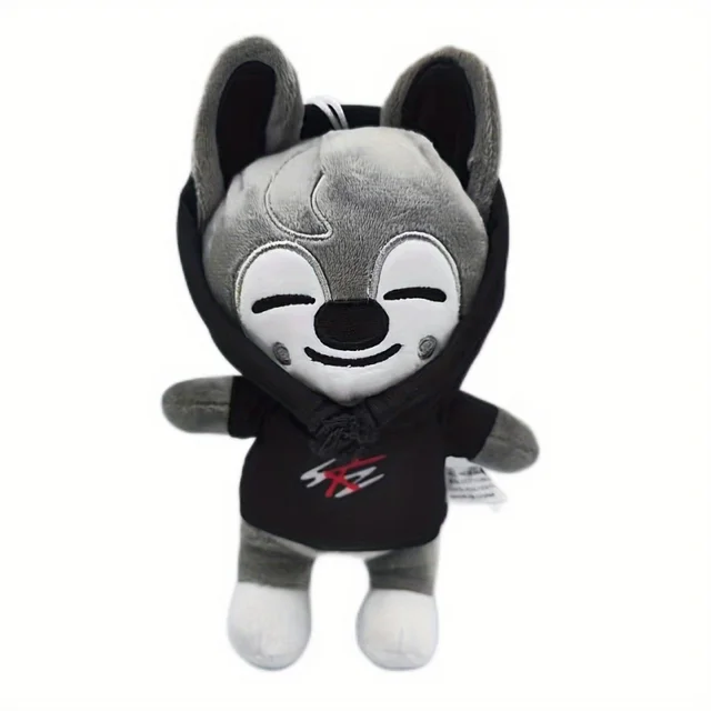 Skzoo Plush Toys 20cm Stray Kids Plush Wolf Chan Cartoon Stuffed