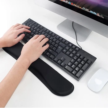 PC 컴퓨터 게임용 키보드 손목 받침대 패드, 마우스 패드, 메모리 폼, 초극세 섬유, 플랫폼 받침대, 신제품