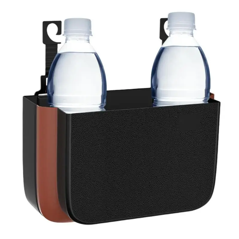 

Car Seat Back Storage Box Foldable Organizer Water Cup Tissue Paper Holder Beverage Rack Car Accessories For Woman Men Adults