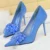 Shoes  Rhinestone Women Pumps Bowknot High Heels Luxury Gemstone Banquet Shoes Stilettos Heels 9 Cm Ladies Shoes