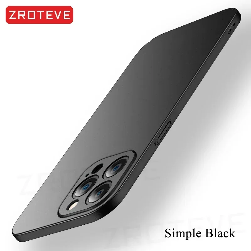 ZROTEVE Luxury Slim Matte Hard PC Cover - Premium Phone Case