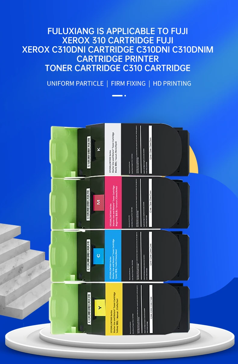 Fuji xerox c310dni c310dni, impressora toner cartucho, c310dnim