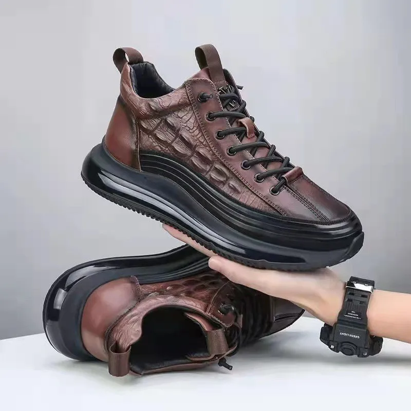 

Men Sneakers 2023 Spring Autumn Light Breathable Running Outdoor Comfortable Leisure Lace Up Sports Shoes Male Vulcanized Shoes