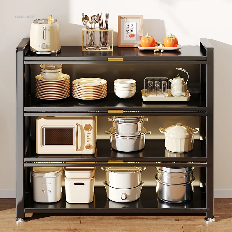 Nordic Minimalist Kitchen Cabinet Storage Kitchen Cabinets Multi-functional Multi-layer Home Small Apartment Storage Cabinets