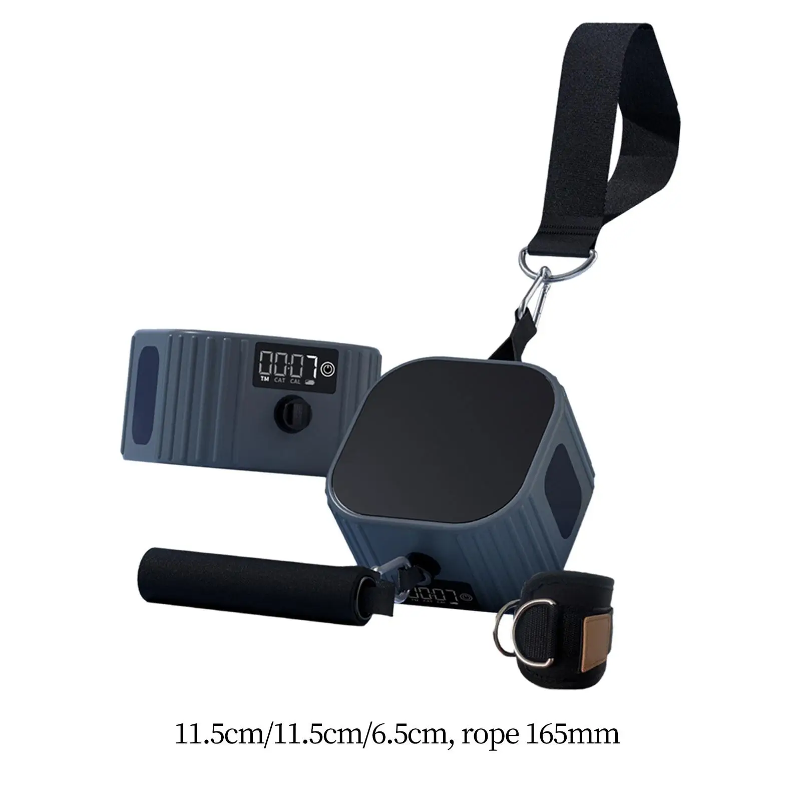 Fitness Equipment Adjustable Resistance Electric Counting LCD Display Strength Trainer for Yoga Adults Exercise Workout Shoulder