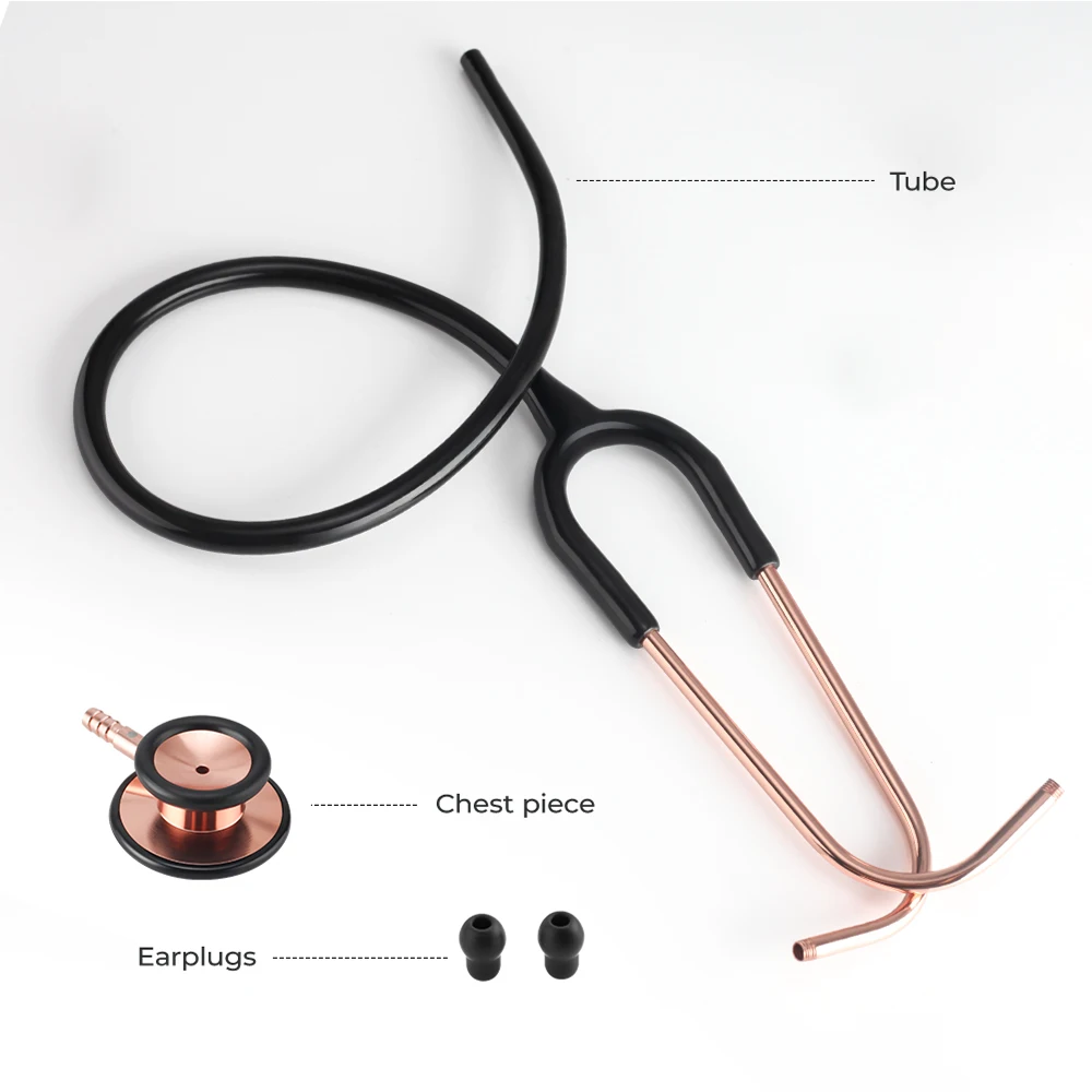 Dual Head Stethoscope Medical Stethoscope Portable Double Sided Stethoscope Professional Cardiology Stethoscope Medical Equipment for Nurse Doctor