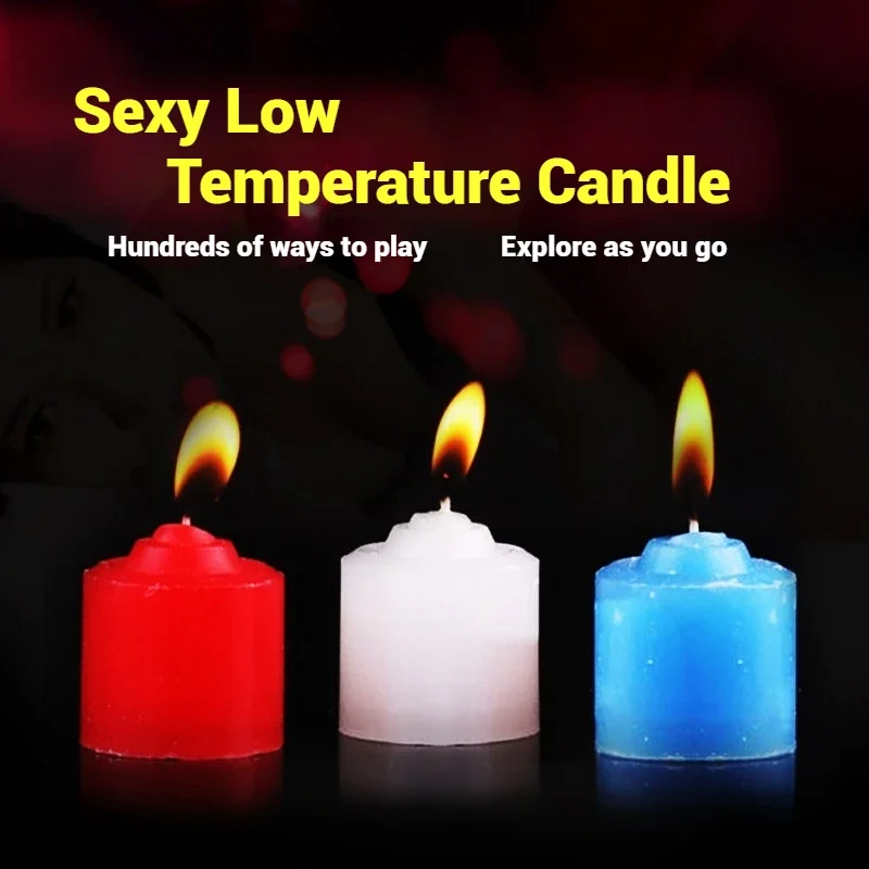 Sexy Candle Bdsm Low Temperature Drip Candles SM Sex Toy For Adult Relaxation Sex Candles Low Temperature Candle Couple Flirting