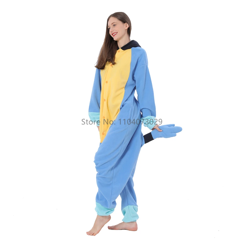 Onesieshow Animal Kigurumi Pyjamas Halloween Onesie Adult Kids Cartoon Dog Pajama Cosplay Party Women Men Homewear XXL