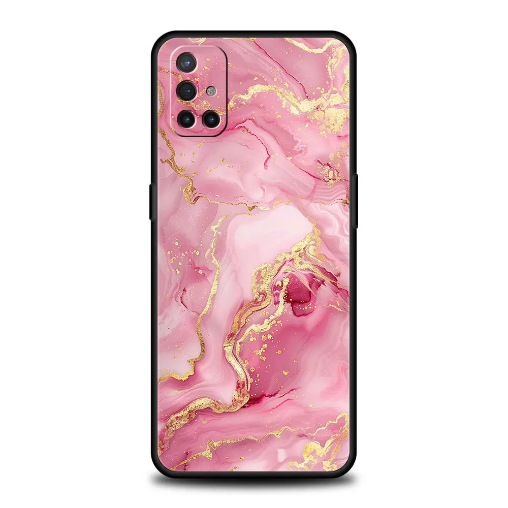 Elegant Watercolor Marble Soft Phone Case Cover