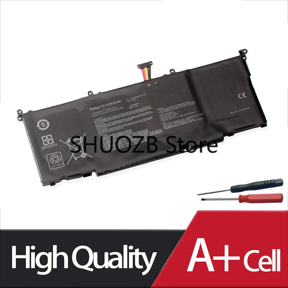 Bateria para Asus Rog Strix Gl502 Gl502v Gl502vt Gl502vt1a Gl502vm s5 S5vt6700 Gl502vt-bsi7n27 15.2v 64wh B41n1526 4icp 60 80 - Imagem 2