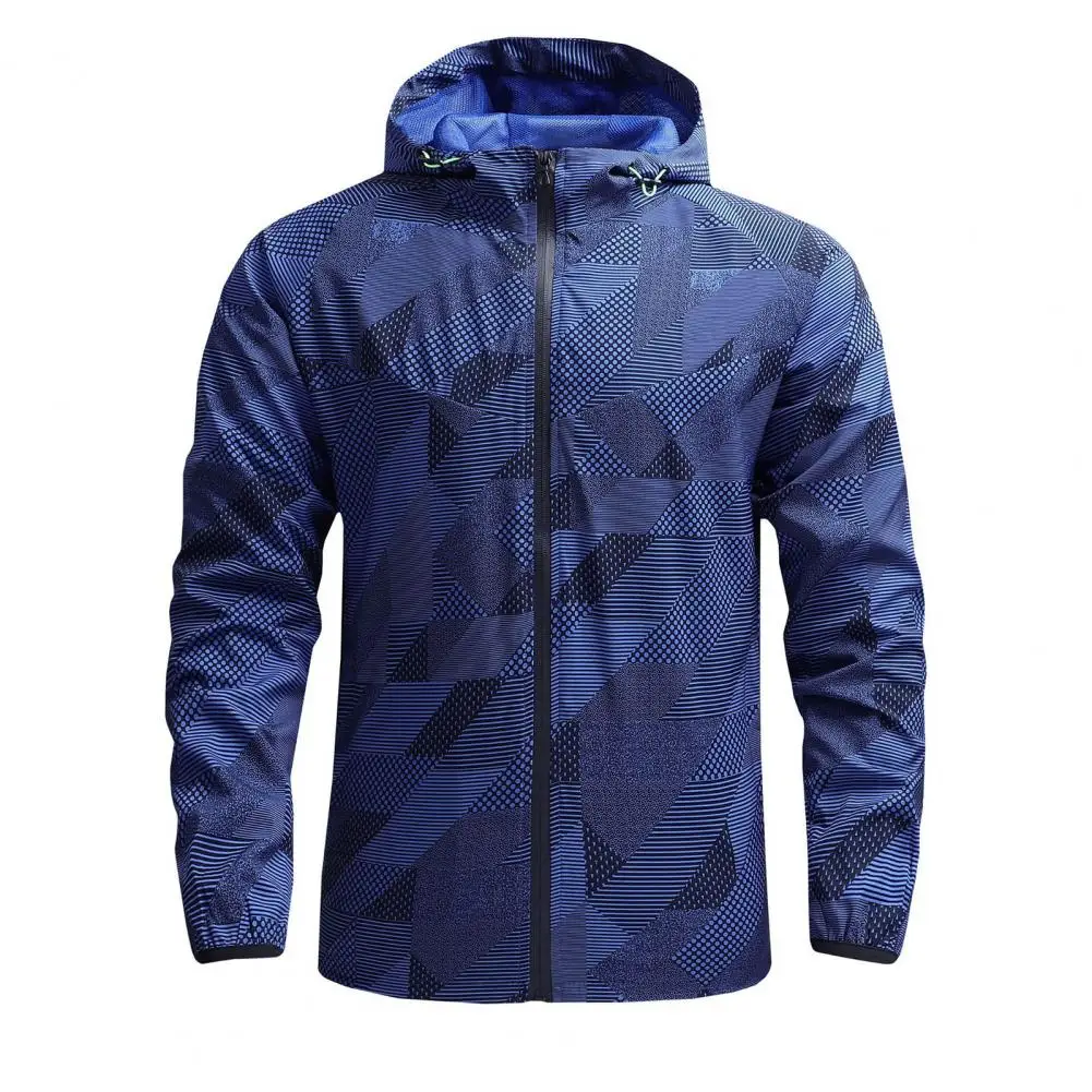 

Long Sleeve Hooded Jacket Hooded Work Style Jacket Windproof Hooded Cycling Jacket for Men Spring Autumn Motocross Mtb for Men's