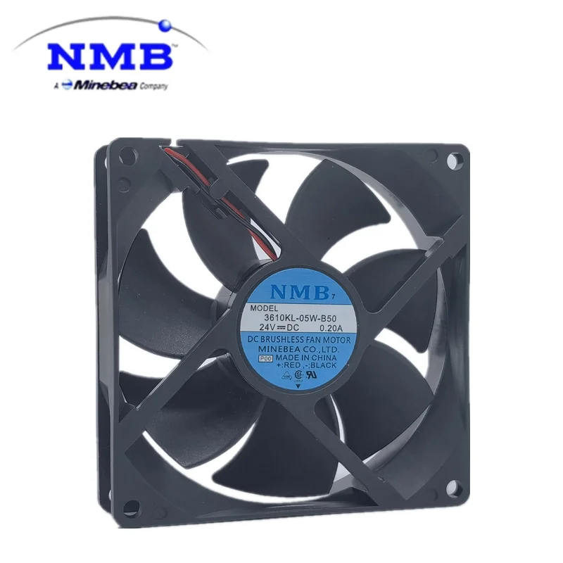 Nmb-esteira Nova 3610kl05w-b50 24v 0.20a 9025 fã do Chassi do Conversor de Frequência de 9cm