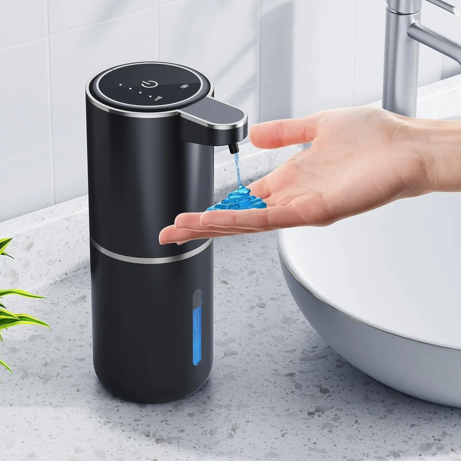 Soap Dispenser Touchless Sensor Smart Washing Hand Foam and Liquid thumbnail 2