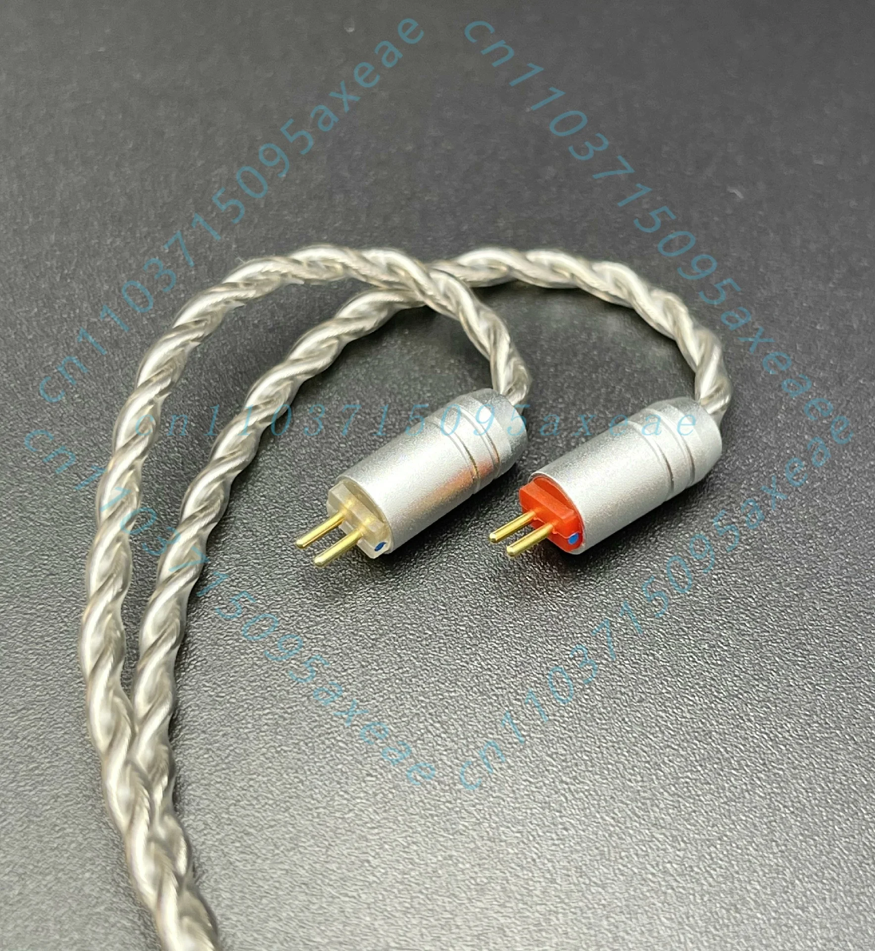 Moondrop Lan Bamboo 7Hz Salnotes Zero EPZ 헤드폰 업그레이드 케이블 0.78mm 2Pin 단결정 구리 은도금
