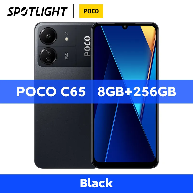 World Premiere】POCO C65 Global Version 6GB 128GB/8GB 256GB MediaTek Helio  G85 6.74 90Hz Display 50MP Triple Camera 5000mAh NFC - AliExpress