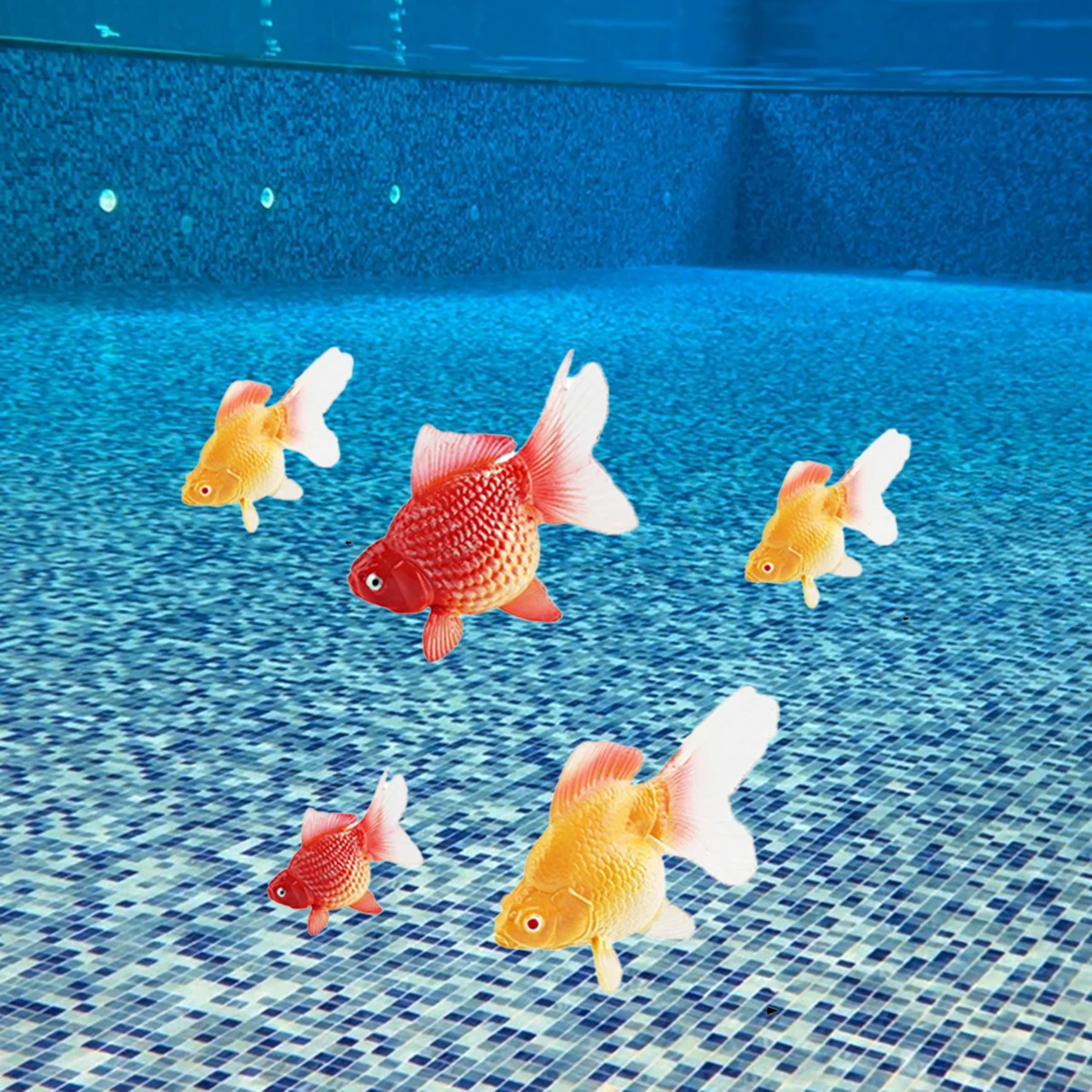 Photo inspiration: Fake Goldfish Artificial Aquarium Plastic Fish Model Realistic Moving Photo Inspiration