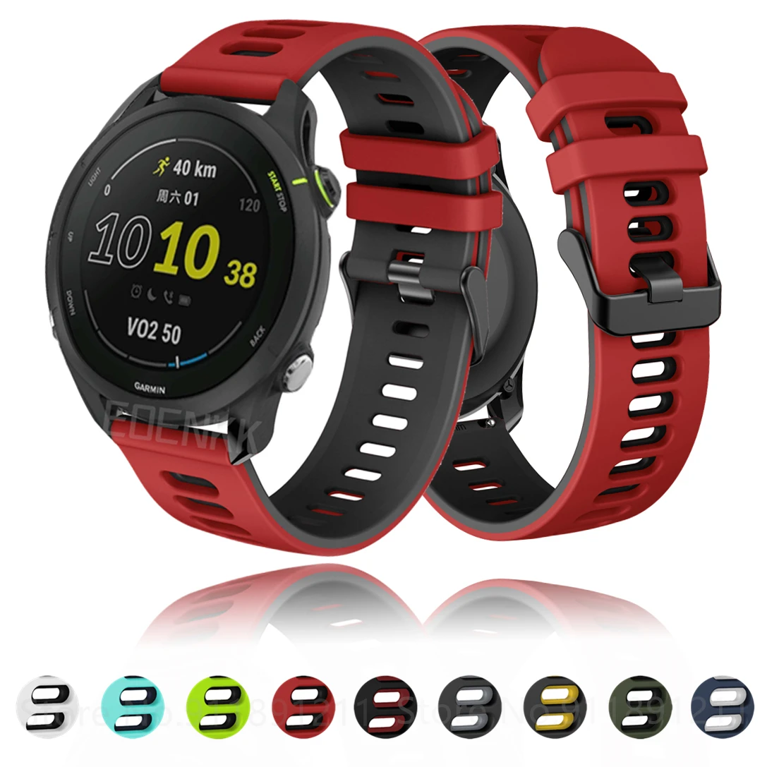 Fit for Garmin Forerunner 265 255 245 645 55 158 Strap Smart watch