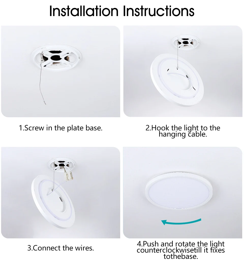Smart WiFi LED Ceiling Lamp 36W Voice Control Alexa S28ca757625c94cce904d878c956d9b1dU