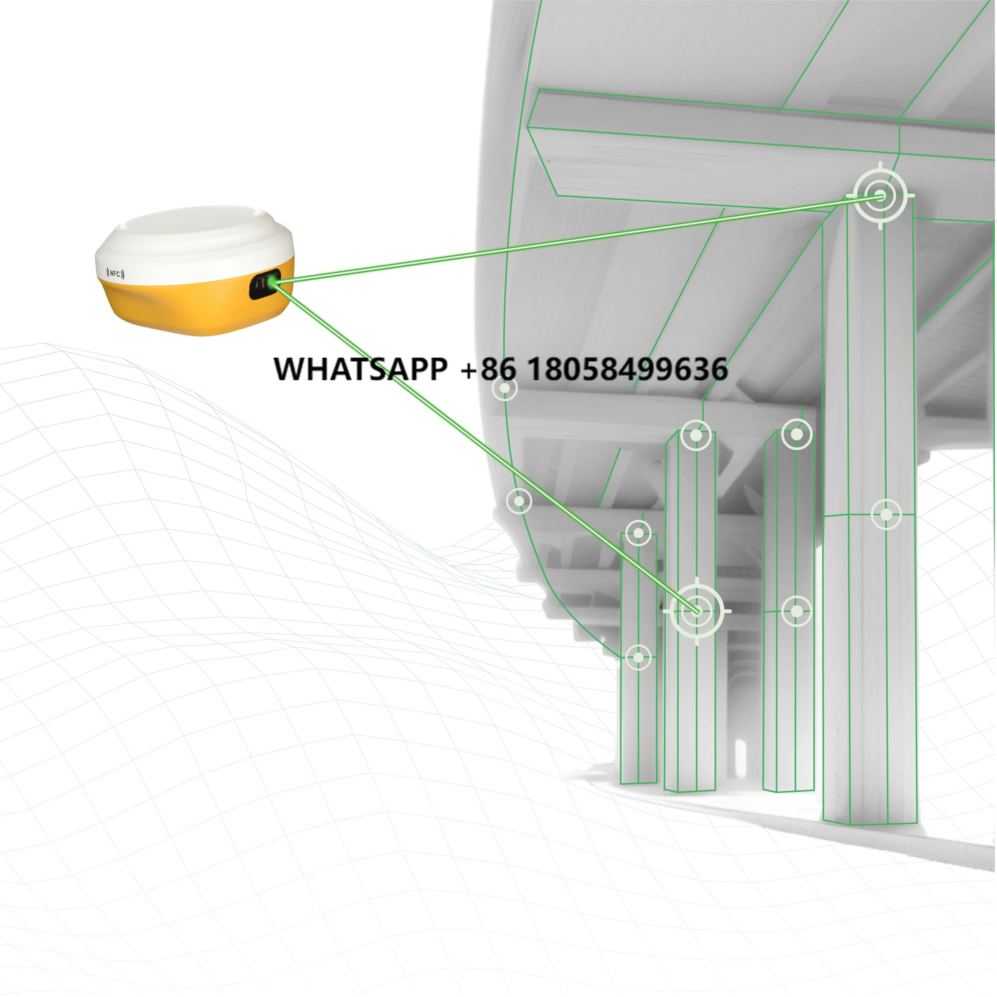SingularXYZ 레이저 GPS GNSS 수신기 IP68 1년 보증 미니 IMU 무료 교육 영구 소프트웨어 RTK GNSS 측량 베이스 및 로버