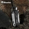 Multitool Pocket with Screwdriver & Self-locking Pliers - 9-in-1 Stainless Steel Survival Bot 5