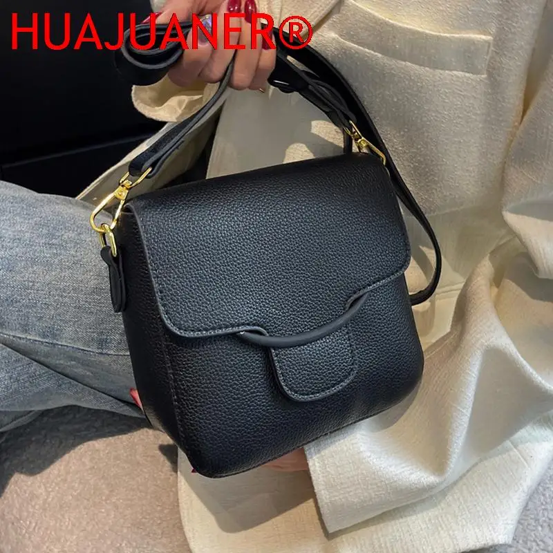 

Women Small Square Bags 2023 New Designer Pu Leather Messenger Handbag Ladies Solid Color Crossbody Bag Female Flap Shoulder Bag