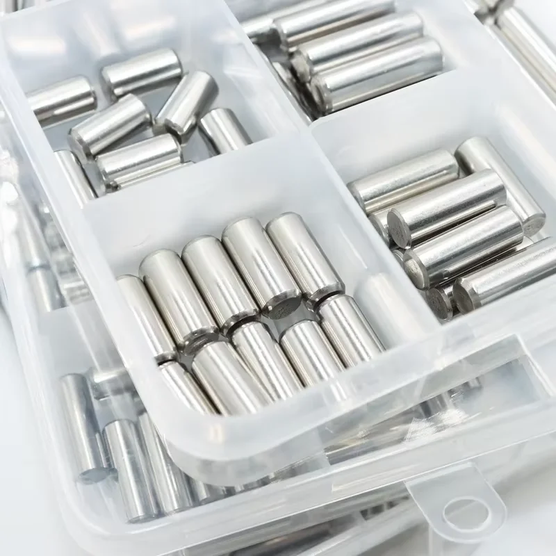 194Pcs Stainless Steel Dowel Pin Set M1.5-M8 Cylindrical Locating Pins ...