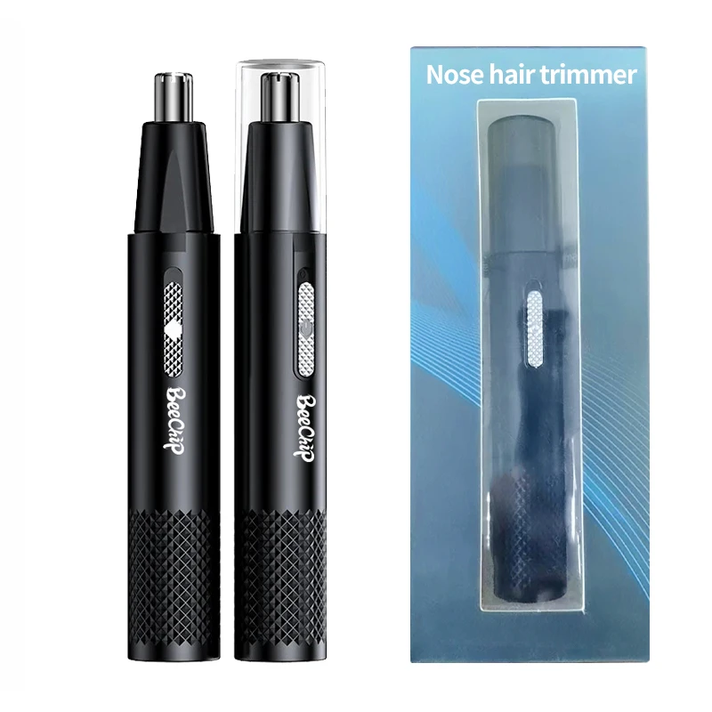 Nose Hair Trimmer USB Rechargeable For Nose AndEar Hair Metal Shaver Electric Trim Nose Hair For Women And Men