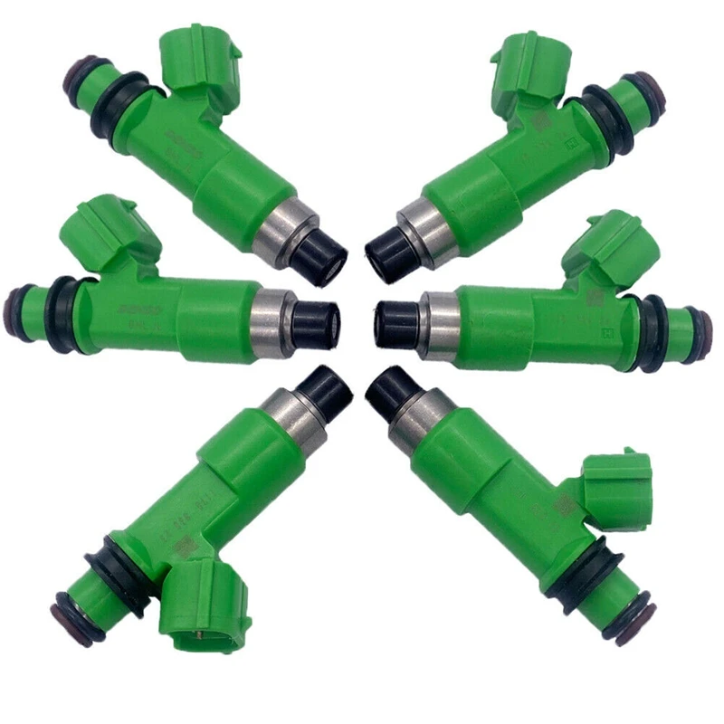 

1 Set Of 6 Fuel Injectors Parts 16611-AA740 For Subaru Legacy Outback 10-14 Tribeca 08-14 3.6L