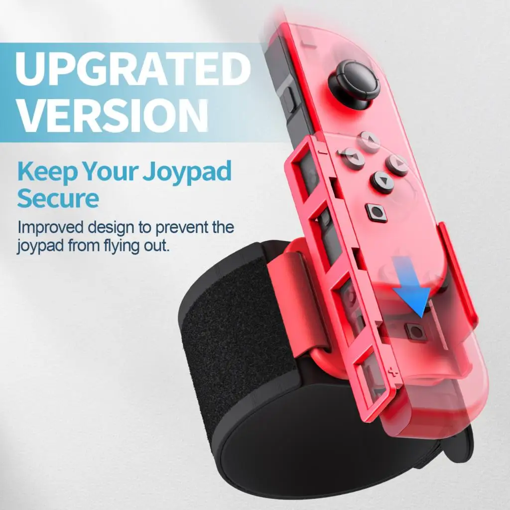 OIVO for Switch Adjustable Just-Dance Wrist Bands for Joycon Controller Elastic Hand Strap Nintendo Switch Game Accessory