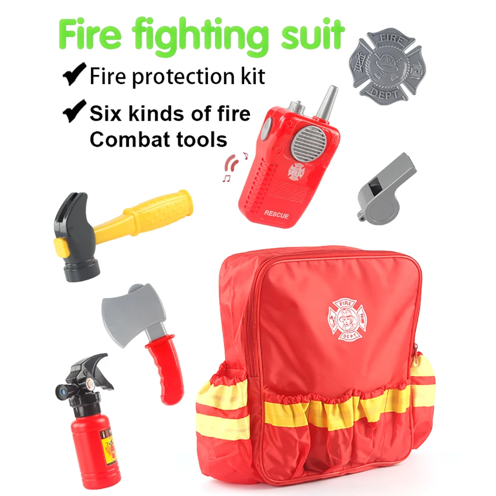 Firefighter Tools Toy Set 1 Set