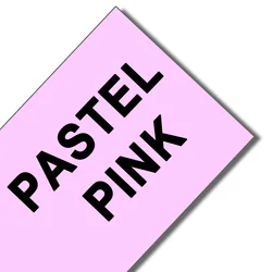 Multi - Size Adhesive Label Tape - 18mm (Pastel Pink)
